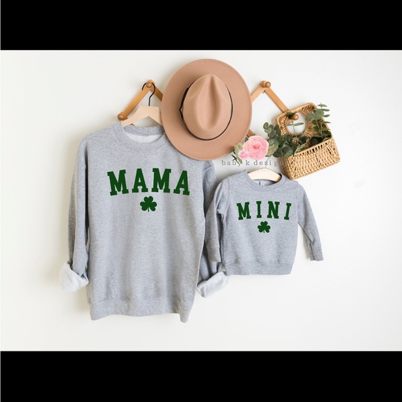 Matching “Mommy and Me” St. Patrick’s Day Shirts - Picture 2 of 5